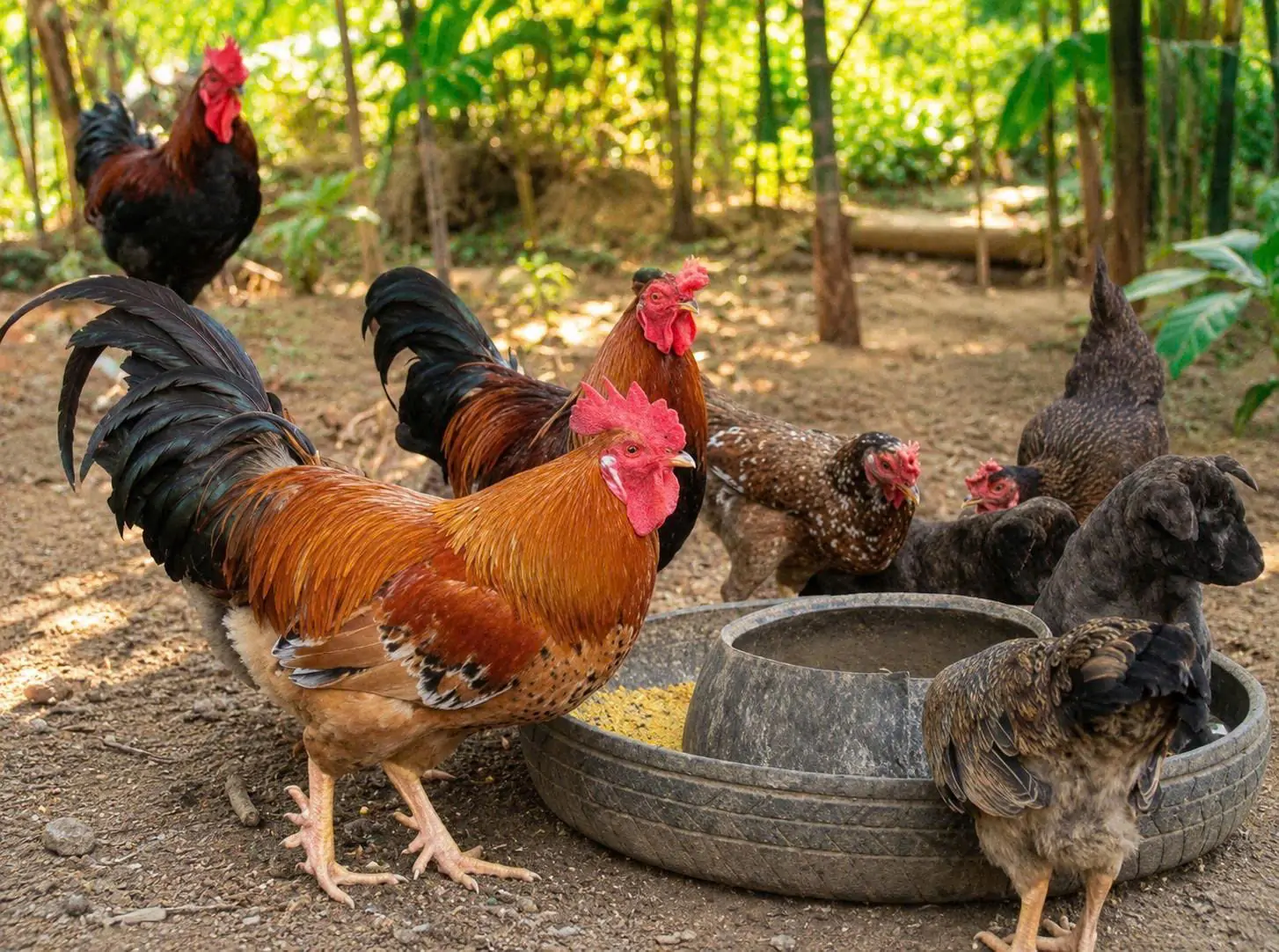 Kỹ thuật nuôi Gà 9 cựa