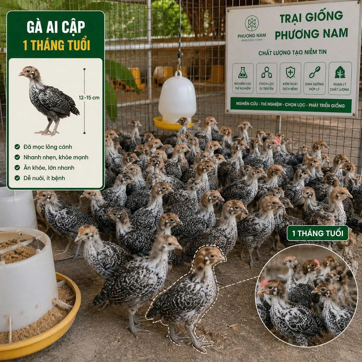 Gà Ai Cập Bao Lâu Đẻ