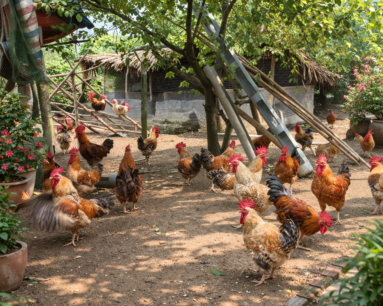 Kỹ thuật nu&ocirc;i g&agrave; ri hoa mơ cho người mới