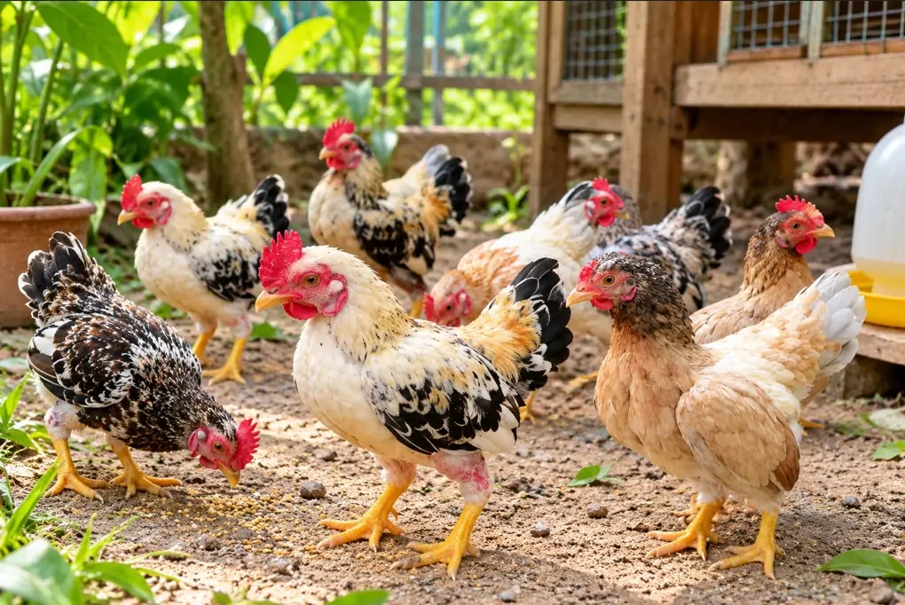 Gà Sao có thực sự giúp giảm côn trùng trong vườn?
