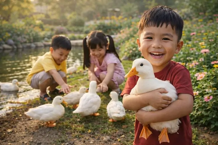 Vịt Call Duck c&oacute; dễ nu&ocirc;i kh&ocirc;ng