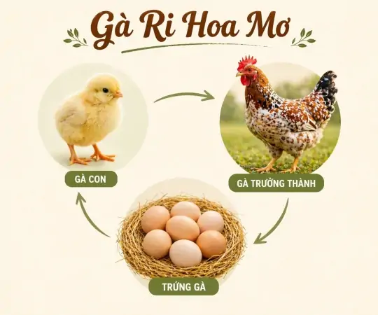 Kỹ thuật nu&ocirc;i g&agrave; ri hoa mơ cho người mới